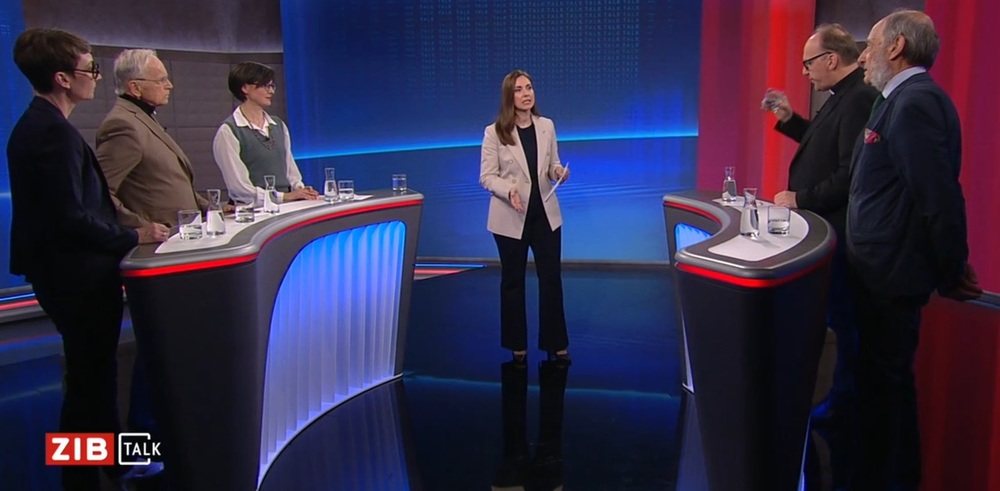 ORF ZIB Talk 'Wohin steuert die Kirche' / ORF / Screenshot Experten: Franziskus-Nachfolger wird Reformen nicht rückgängig machen