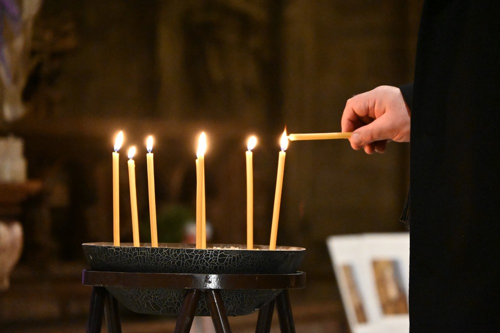 Ökumenisches Friedensgebet für die Ukraine / Kathpress/Paul Wuthe Drei Jahre Krieg in der Ukraine: Friedensgebete in Österreich