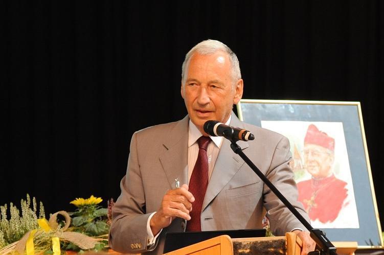 Gynäkologe Prof. Johannes Huber bei den Kardinal-König-Gesprächen