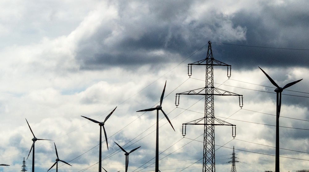 Windrad und Strommasten / Erwin Wodicka - wodicka@aon.at Donau-Uni Krems: Fünfte Auflage des Seminars 'Klimagerechtigkeit'