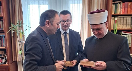 Großmufti von Sarajevo besucht Wiener Pfarre