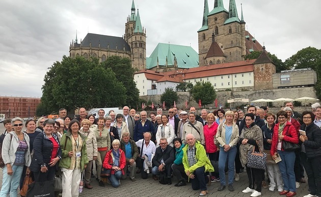 Burgenländische Pilgergruppe in Erfurt / Diöz. Eisenstadt / Dominik Orieschnig