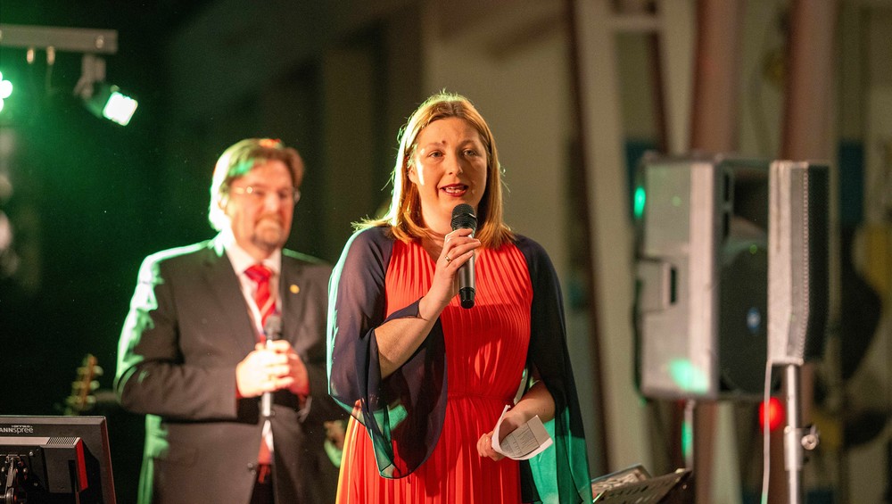 Nora Tödtlingt-Musenbichler beim Marienstüberlball der Caritas Steiermark / Caritas Steiermark Graz: Viel Stimmung und Prominenz beim Caritas-Marienstüberlball