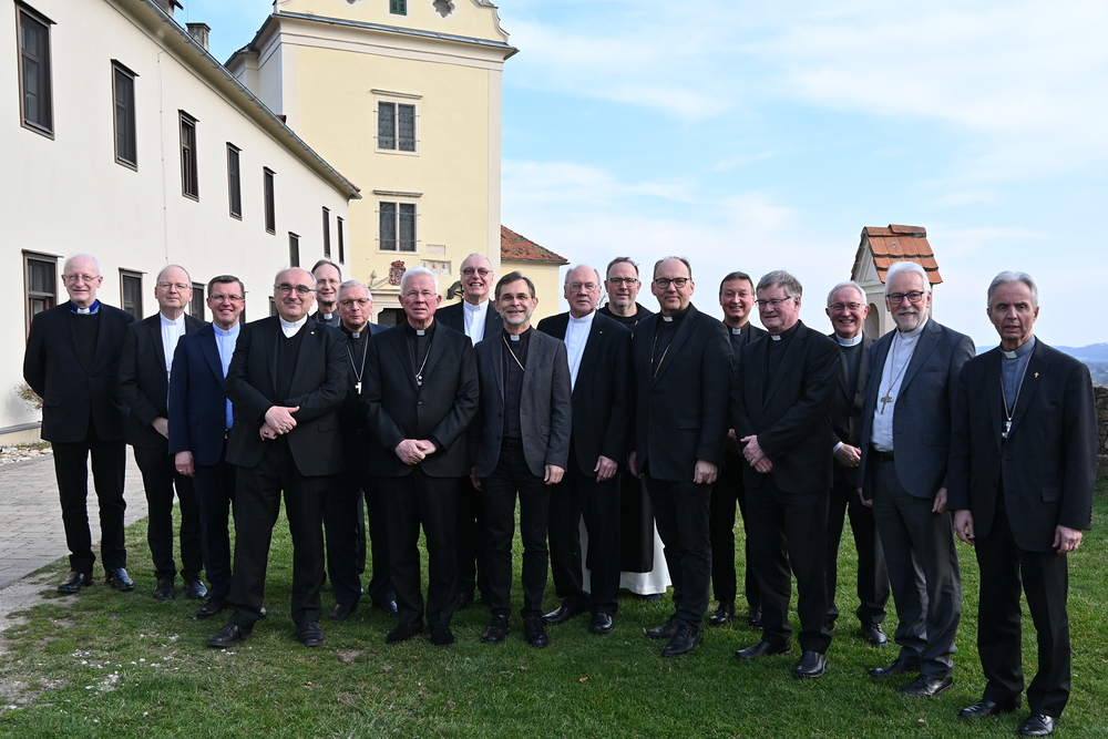 St. Johann b. Herberstein, 9. 3.2026: Mitglieder der Österreichischen Bischofskonferenz / Kathpress/Paul Wuthe Vollversammlung der Österreichischen Bischofskonferenz (St. Johann b. Herberstein, 9. bis 12. 3.2026)
