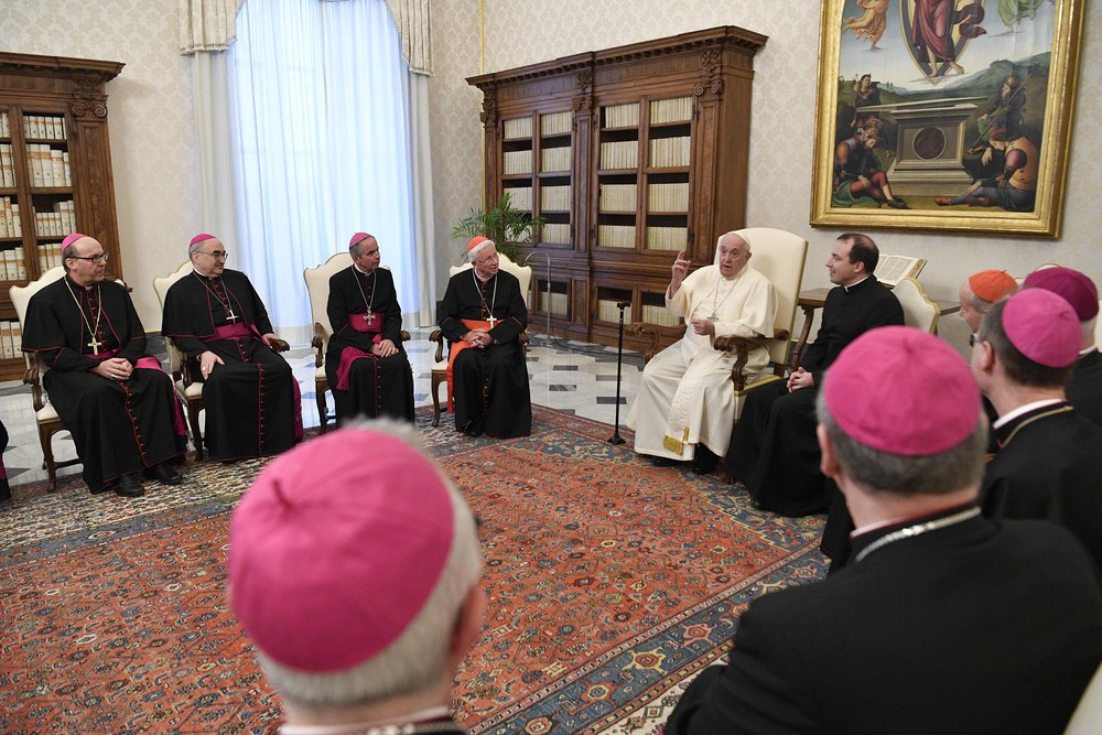 Papst im Gespräch mit Bischöfen aus Österreich / Vatican Media Lackner: Franziskus hinterließ der Kirche 'Leuchttürme'