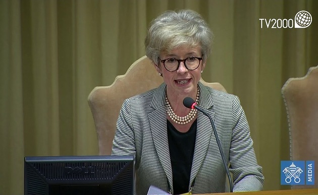 Linda Ghisoni - Untersekretärin des päpstlichen Dikasteriums für Familie, Laien und Leben / Vatican Media