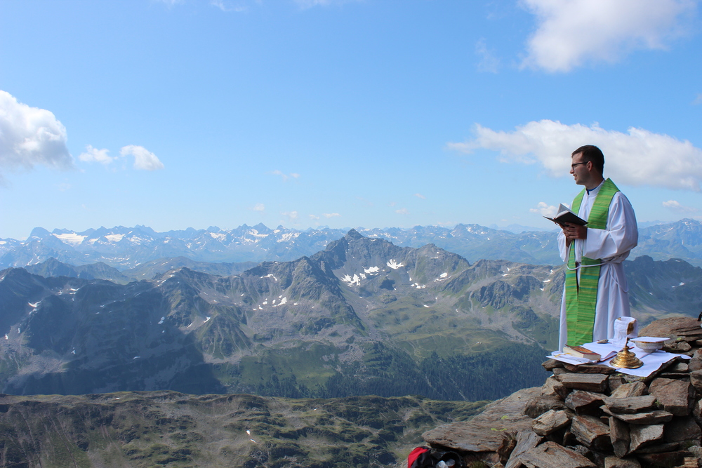 Gipfelmesse auf der Eisentäler Spitze 2019 / Katholische Kirche Vorarlberg / Elisabeth Willi