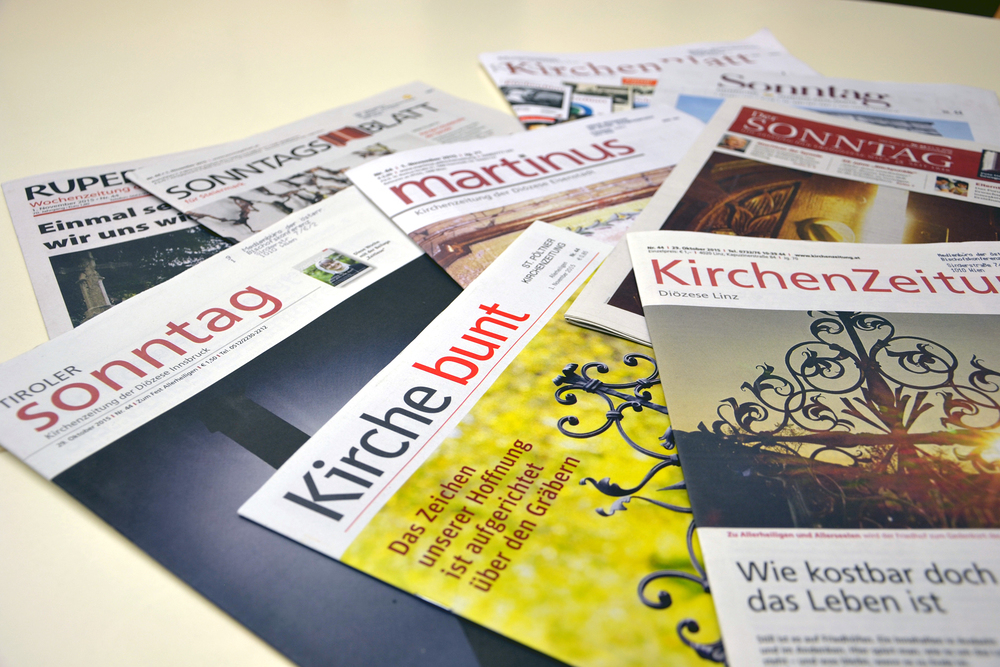 Österreichische Kirchenzeitungen / Copyright: Kathpress / Henning Klingen