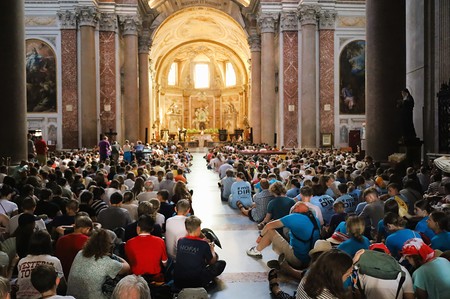 OÖ-Treffen der Ministrant*innen in der Basilica di Santa Maria degli Angeli e dei Martiri