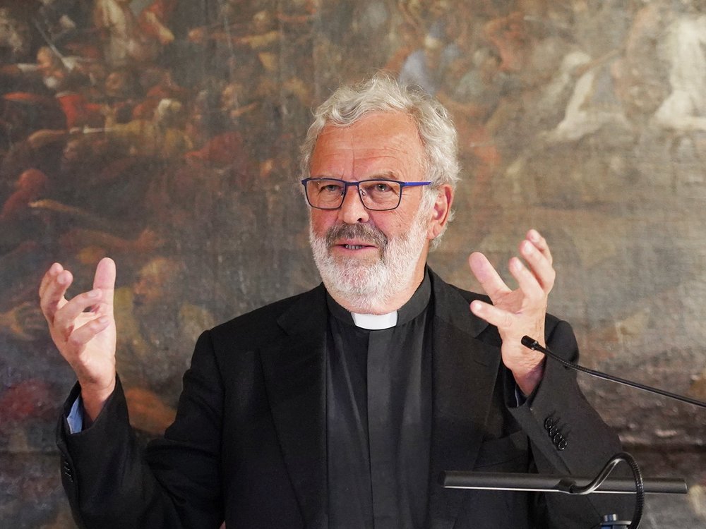 P. Georg Sporschill / Stift Heiligenkreuz / Elisabeth Fürst Jesuit Sporschill für Heiligsprechung von Papst Franziskus