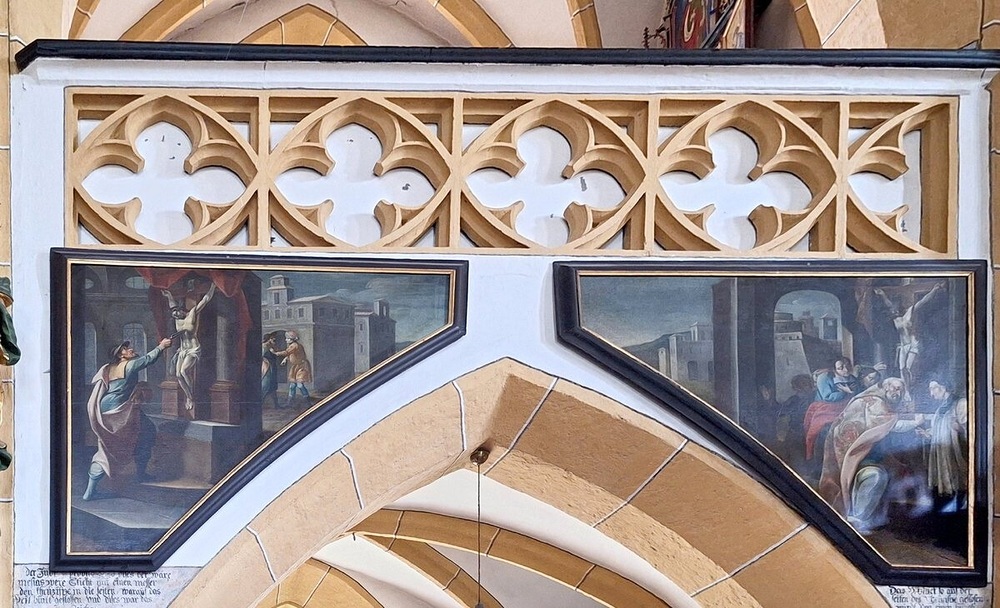 Ölbilder in der Pfarrkirche von Heiligenblut / K. Einspieler Heiligenblut: Antijüdische Darstellung in Kirche wird aufgearbeitet