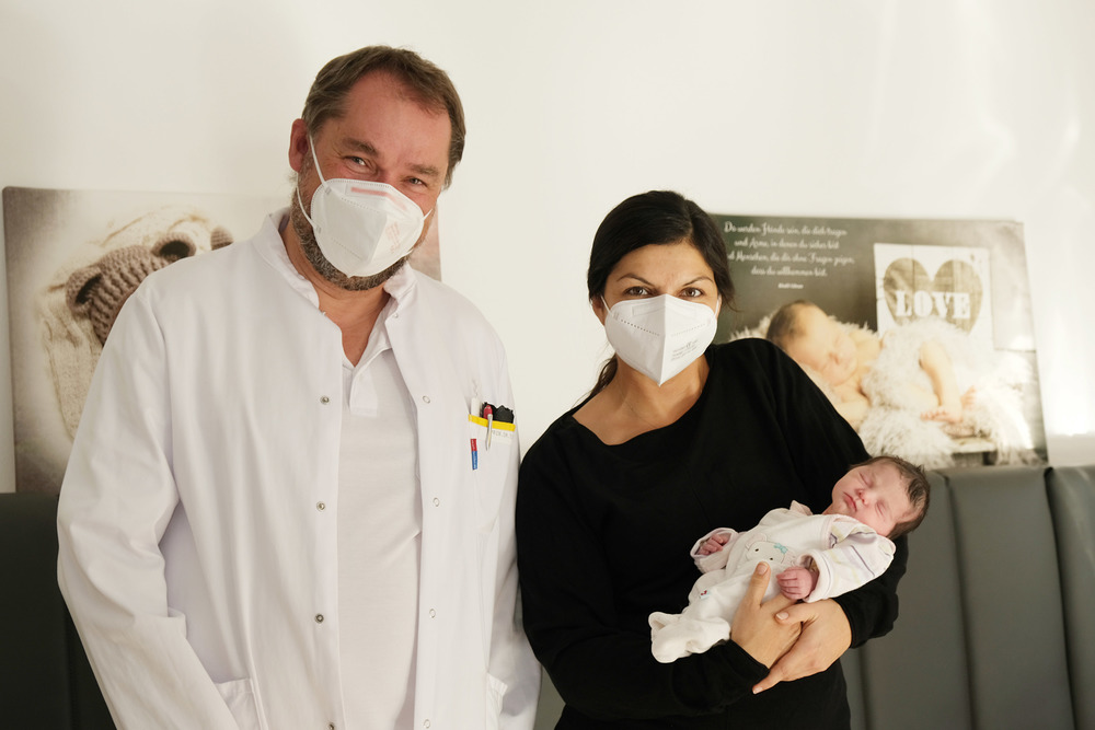 Salzburger Ordensspital: Freude über 1000. Geburt im Jahr 2021 / KSK/Viehhauser