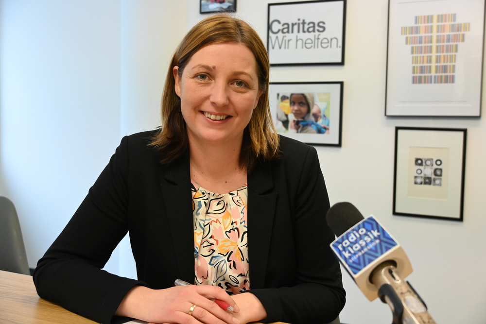 Caritas-Präsidentin Nora Tödtling-Musenbichler / Kathpress/Paul Wuthe Caritas-Präsidentin bietet Expertise bei Umsetzung an