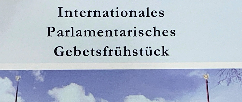 Internationales Parlamentarisches Gebetsfrühstück (13.6.2023) / Kathpress/Paul Wuthe