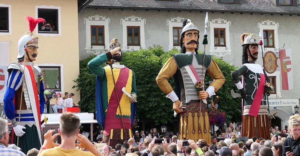 Samsonfiguren aus dem Lungau und der Oststeiermark