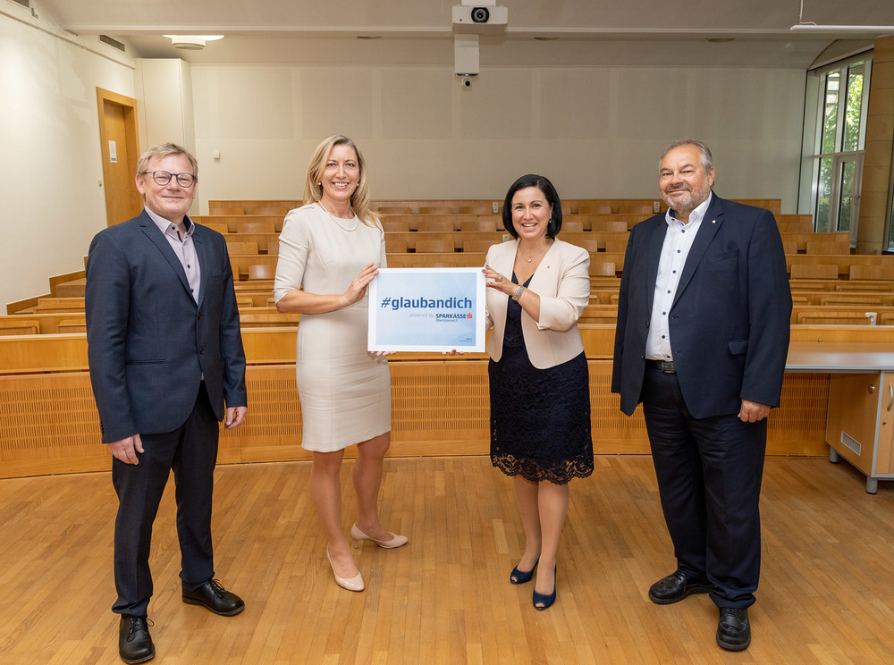 Linz: Katholische Privat-Universität forciert digitale Lehre / Sparkasse OOE, Frank Haas Linz: Katholische Privat-Universität forciert digitale Lehre