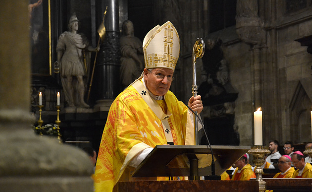 Kardinal Christoph Schönborn, Predigt / Georg Pulling/Kathpress