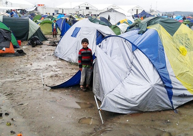 Idomeni im März 2016 / Caritas Österreich Idomeni im März 2016
