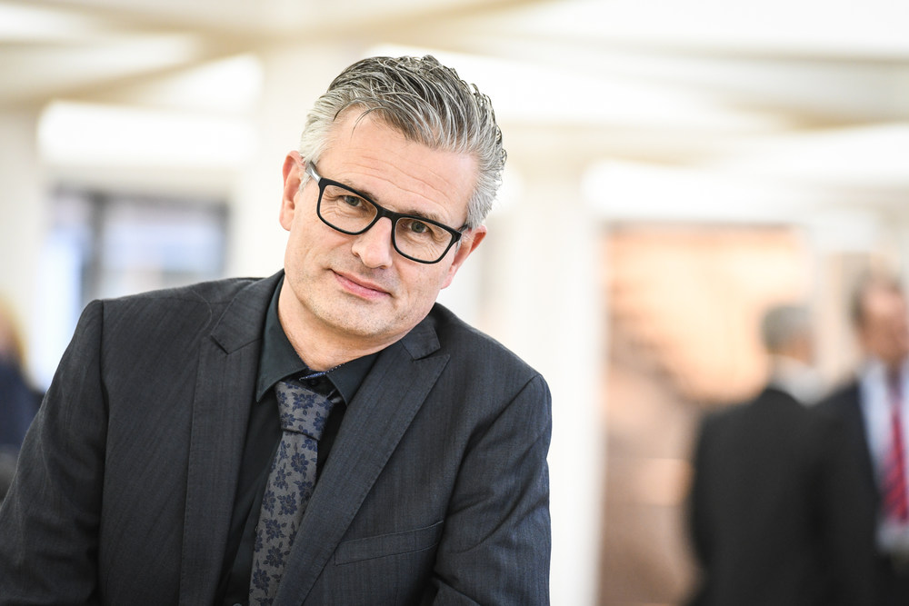 Gregor Maria Hoff / KNA-Bild / Harald Oppitz Der Theologe Gregor Maria Hoff am 13. März 2019 in Lingen.