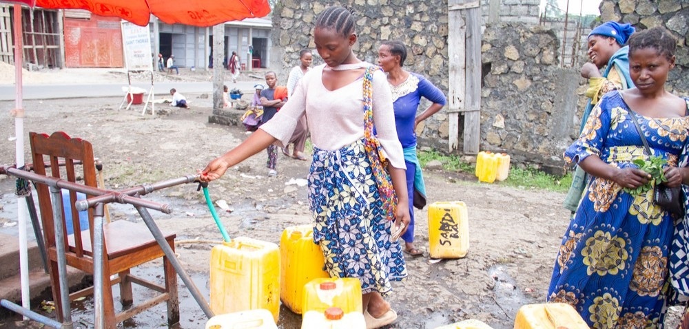 Im Osten Kongos herrscht Trinkwassernot / Missio Österreich Angst und Wassernot im Kongo-Konflikt: Missio bittet um Unterstützung