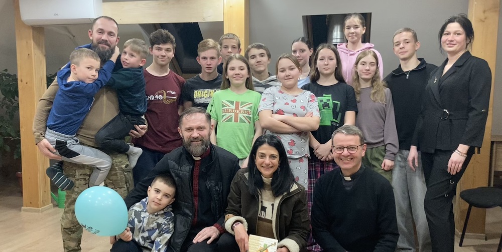 Flüchtlinge bei Mukachevo (Transkarpatien) / Christian Marte Ukraine: Ordensmann warnt vor Rückgang humanitärer Hilfe