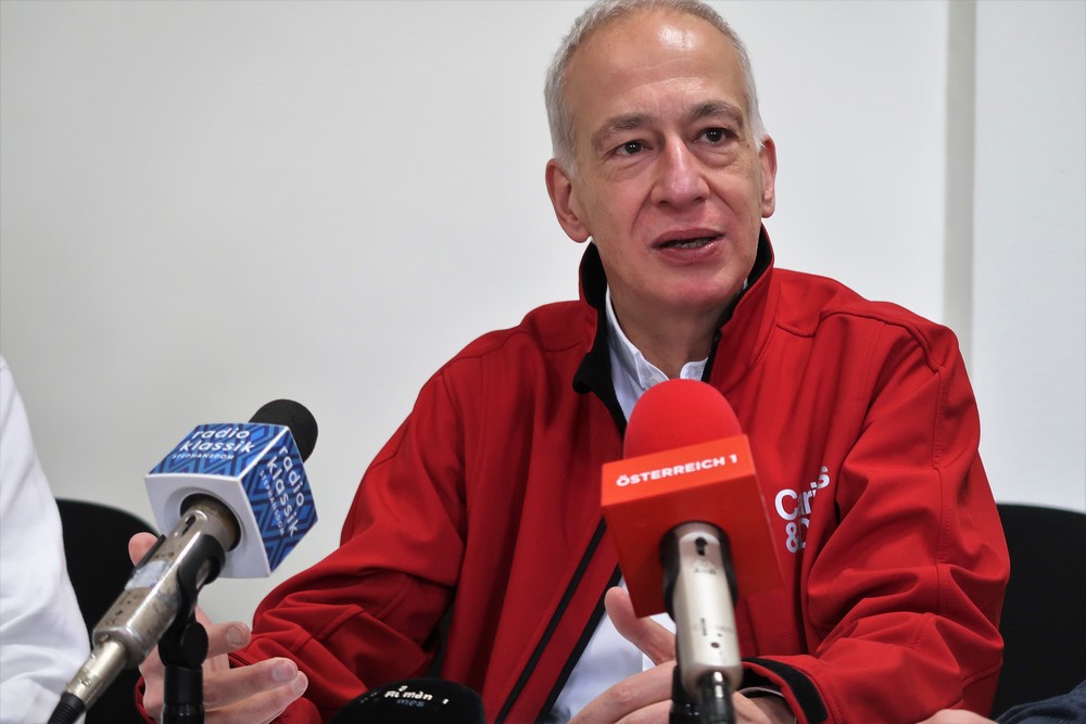 Caritas-Präsident Landau bei Pressereise nach Rumänien / Robert Mitscha-Eibl/Kathpress