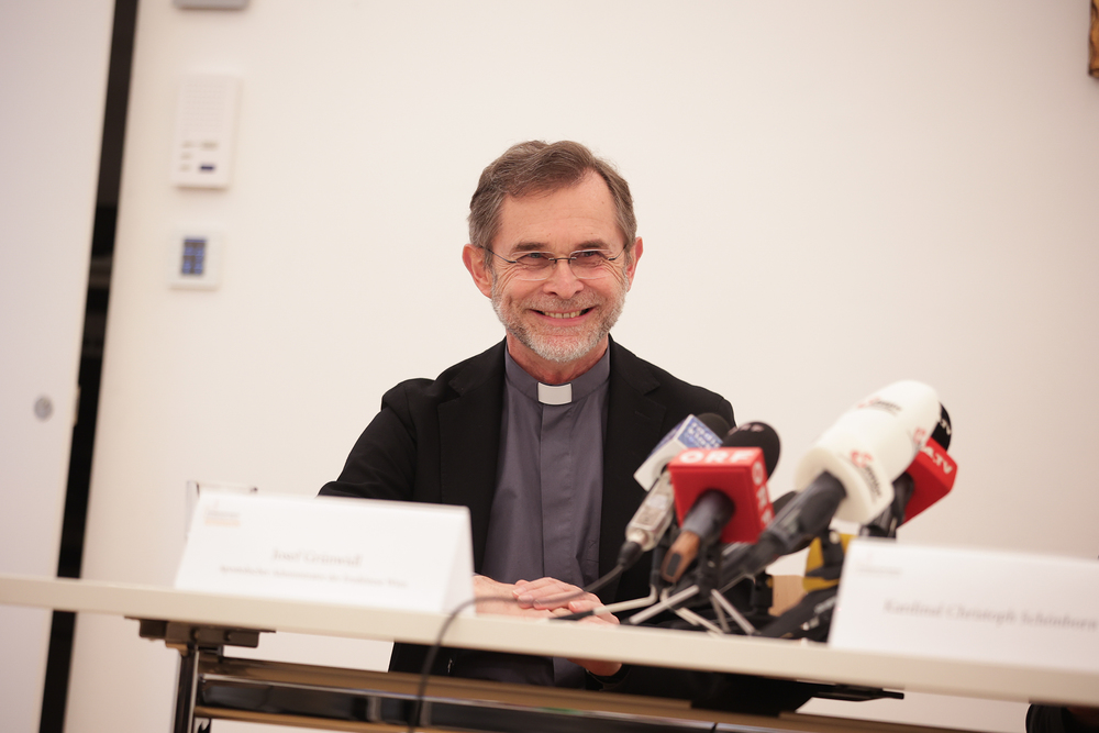 Josef Grünwidl / Erzdiözese Wien/Stephan Schönlaub Grünwidl: Übernehme als Verwalter ein gutes Team