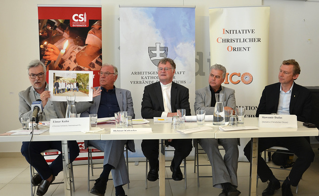 Pressekonferenz 'Ein Österreich-Dorf für die Christen im Irak' / Georg Pulling/Kathpress