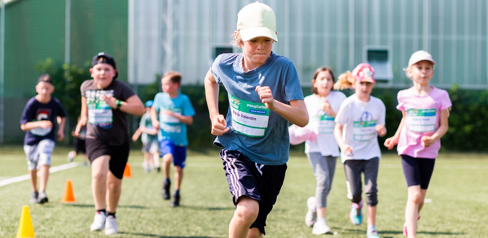 Kinder- und Jugendbenefizlauf 'LaufWunder' für den guten Zweck / youngCaritas/Katja Horninger