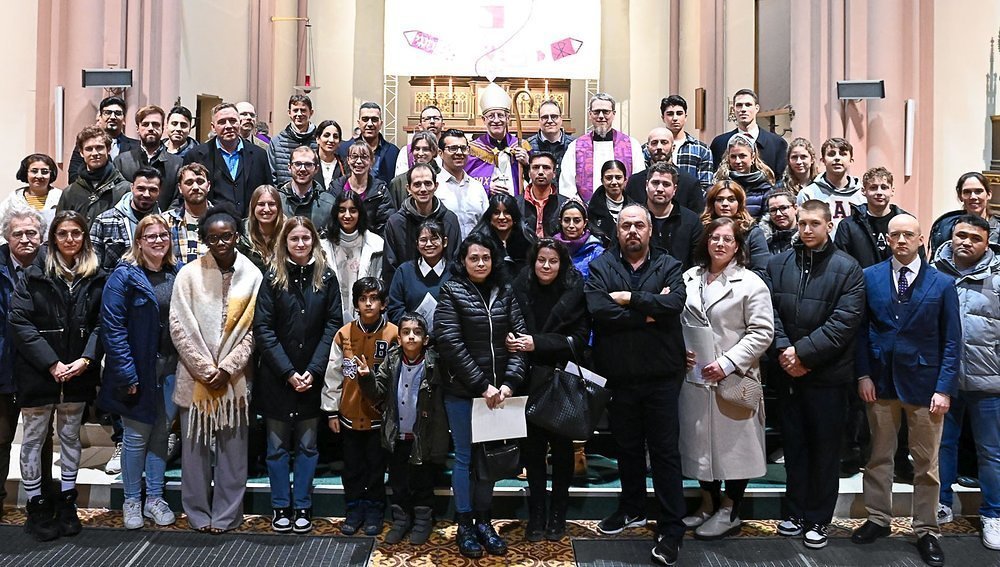 Katechumenen der Erzdiözese Wien 2024 / kathbild.at / Franz Josef Rupprecht Katechumenen der Erzdiözese Wien 2024