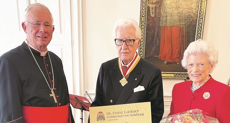 Highest diocesan award for Victor Baillou